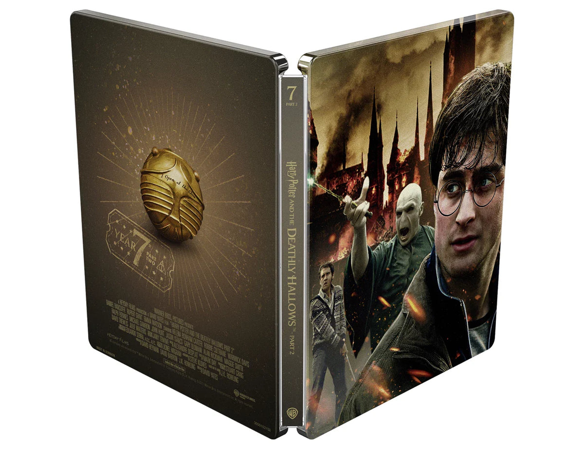 Harry Potter - Complete 8-Film 25th Anniversary Steelbook Collection (4K Ultra HD) — physical product view 43