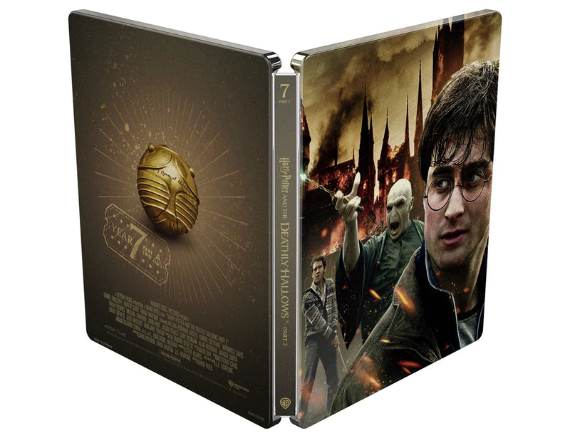 Harry Potter - Complete 8-Film 25th Anniversary Steelbook Collection (4K Ultra HD) — physical product view 43