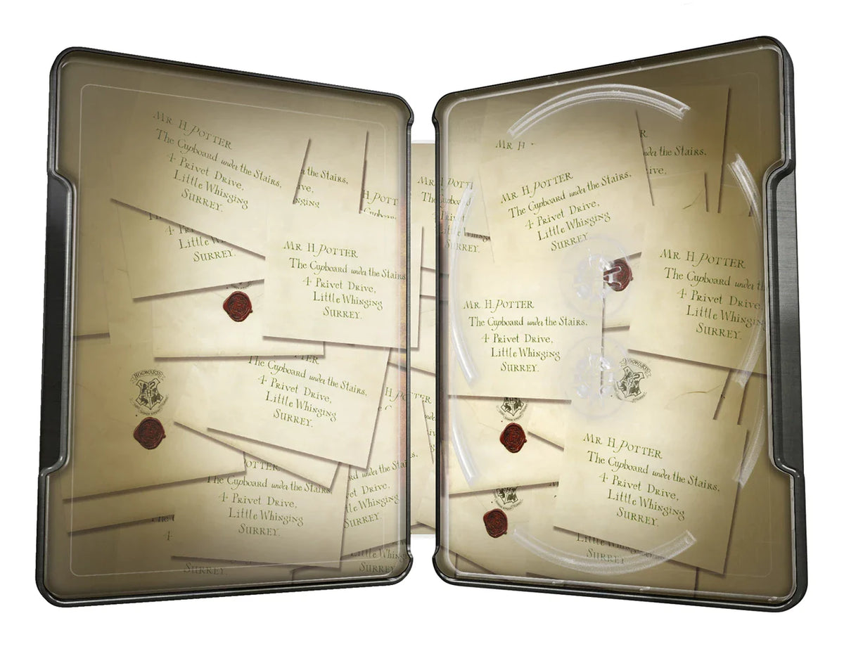 Harry Potter - Complete 8-Film 25th Anniversary Steelbook Collection (4K Ultra HD) — physical product view 7