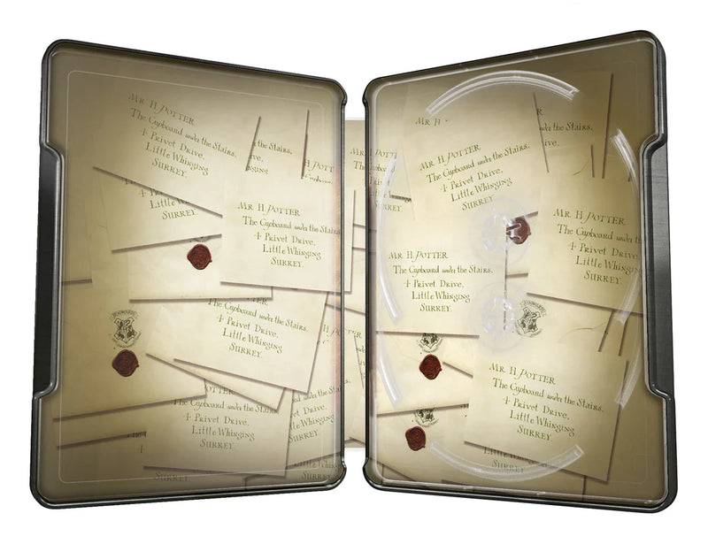 Harry Potter - Complete 8-Film 25th Anniversary Steelbook Collection (4K Ultra HD) — physical product view 7