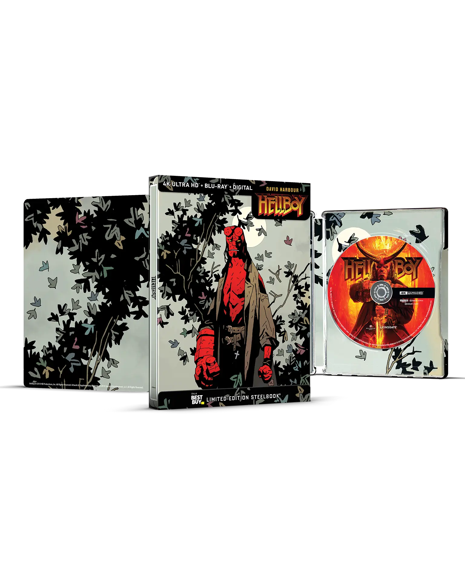 Hellboy (2019) - Limited Edition Steelbook (4K Ultra HD + Blu-ray + Digital) — product image 2