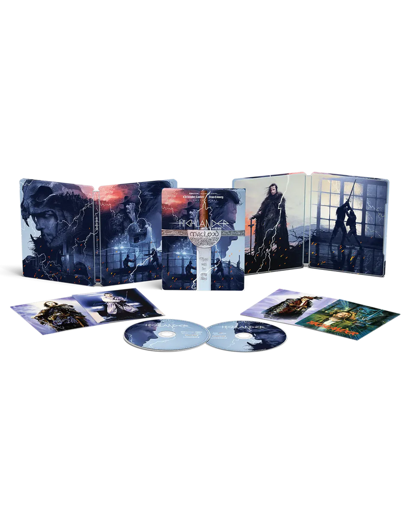 Highlander - 30th Anniversary Steelbook (4K Ultra HD + Blu-ray + Digital)-1