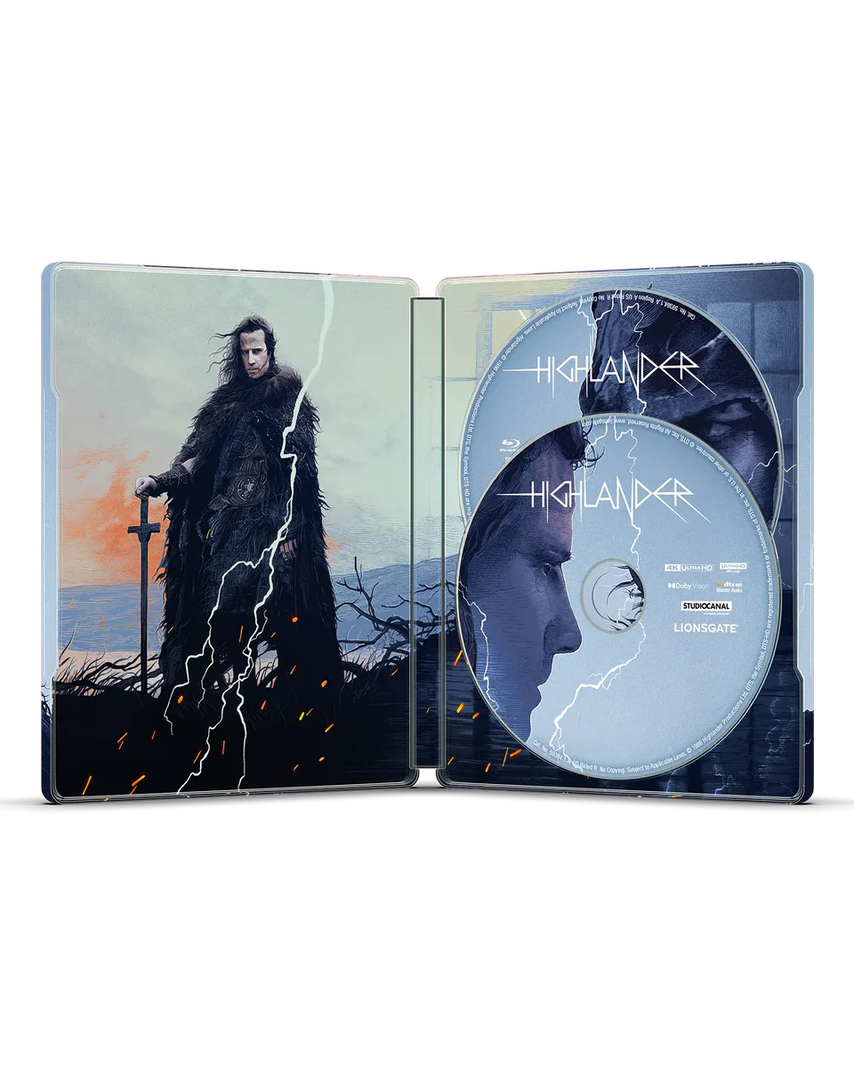 Highlander - 30th Anniversary Steelbook (4K Ultra HD + Blu-ray + Digital)-5