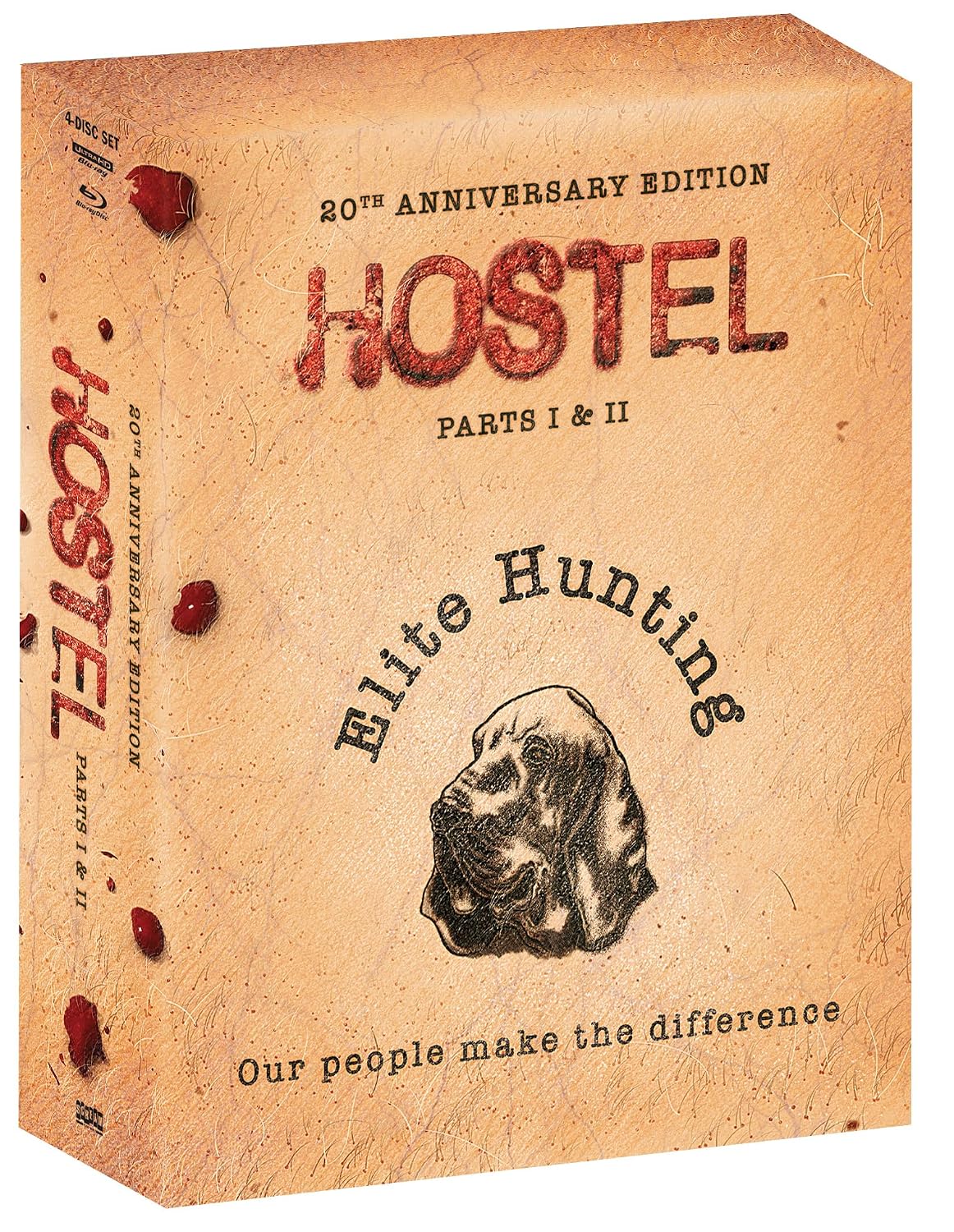 Hostel: Parts I & II: 20th Anniversary Limited Edition Steelbook Collection (4K Ultra HD + Blu-ray)