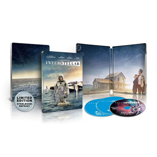 Interstellar - Limited Edition Steelbook (4K Ultra HD + Blu-ray + Digital)