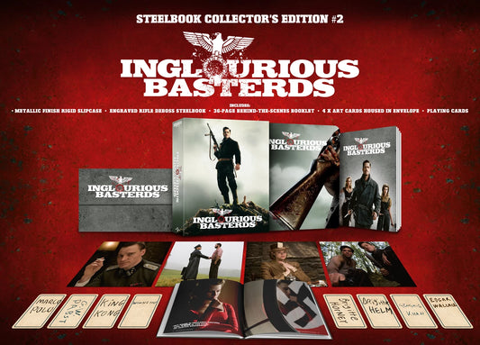 Inglourious Basterds - Limited Collector's Edition with Steelbook (4K Ultra HD + Blu-ray)