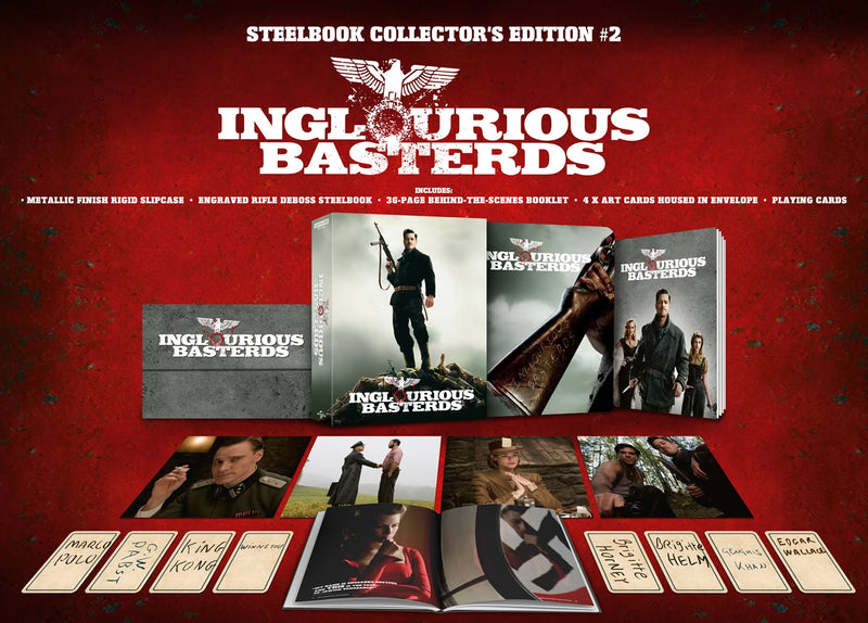 Inglourious Basterds - Limited Collector's Edition with Steelbook (4K Ultra HD + Blu-ray)-1