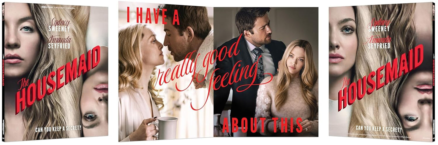 The Housemaid - Limited Edition Digipack (4K Ultra HD + Blu-ray + Digital)