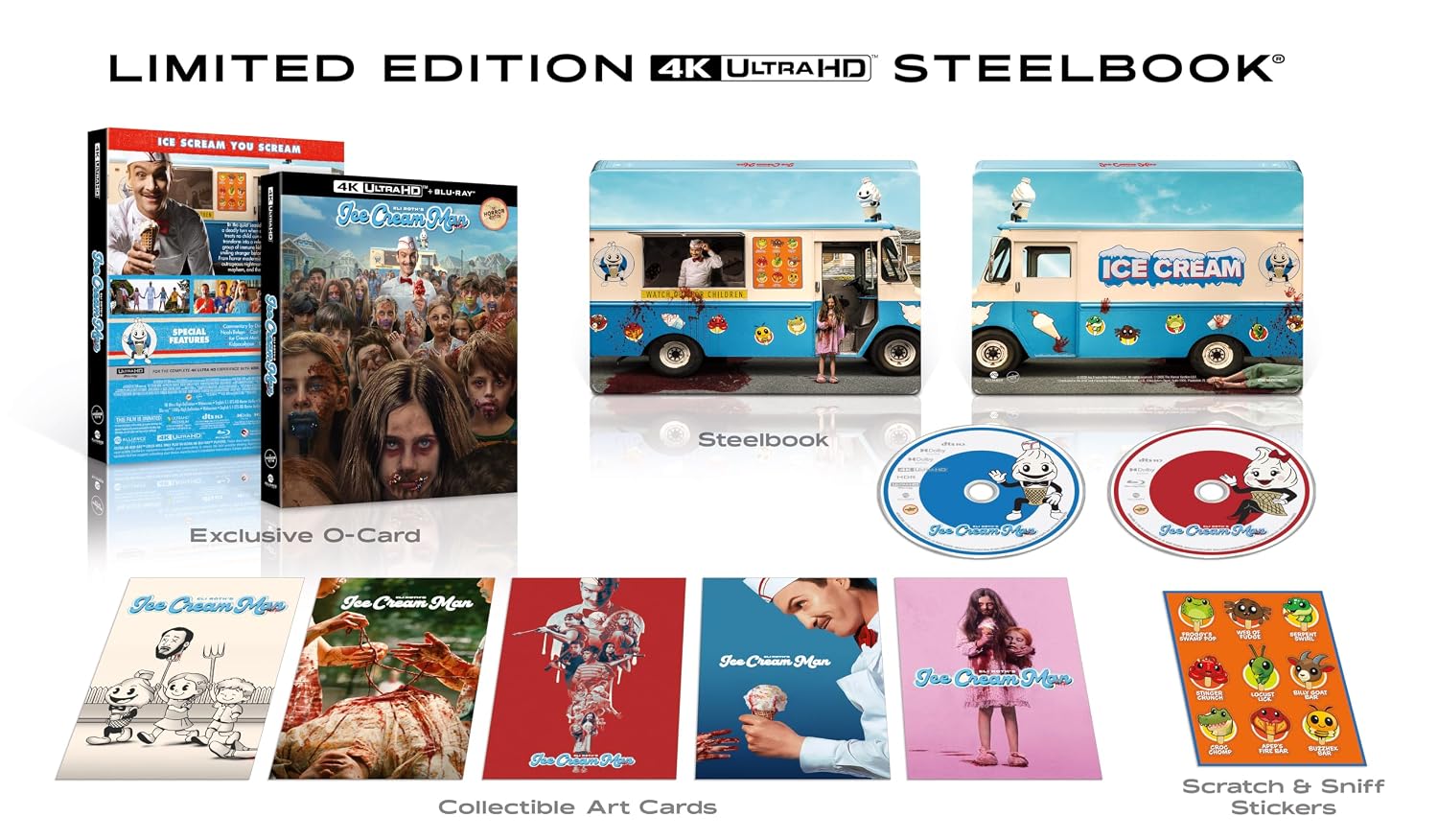 Ice Cream Man - Limited Edition Steelbook (4K Ultra HD + Blu-ray)