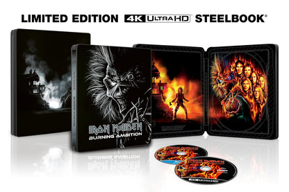 Iron Maiden: Burning Ambition - Limited Edition Steelbook (4K Ultra HD + Blu-ray)