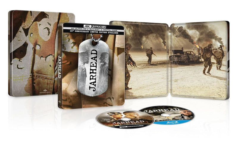 Jarhead - 20th Anniversary Limited Edition Steelbook (4K Ultra HD + Blu-ray + Digital)-1