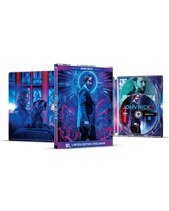 John Wick: Chapters 1–3 - Limited Edition Steelbook (4K Ultra HD + Digital) — product image 2