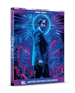 John Wick: Chapters 1–3 - Limited Edition Steelbook (4K Ultra HD + Digital) — product image 3
