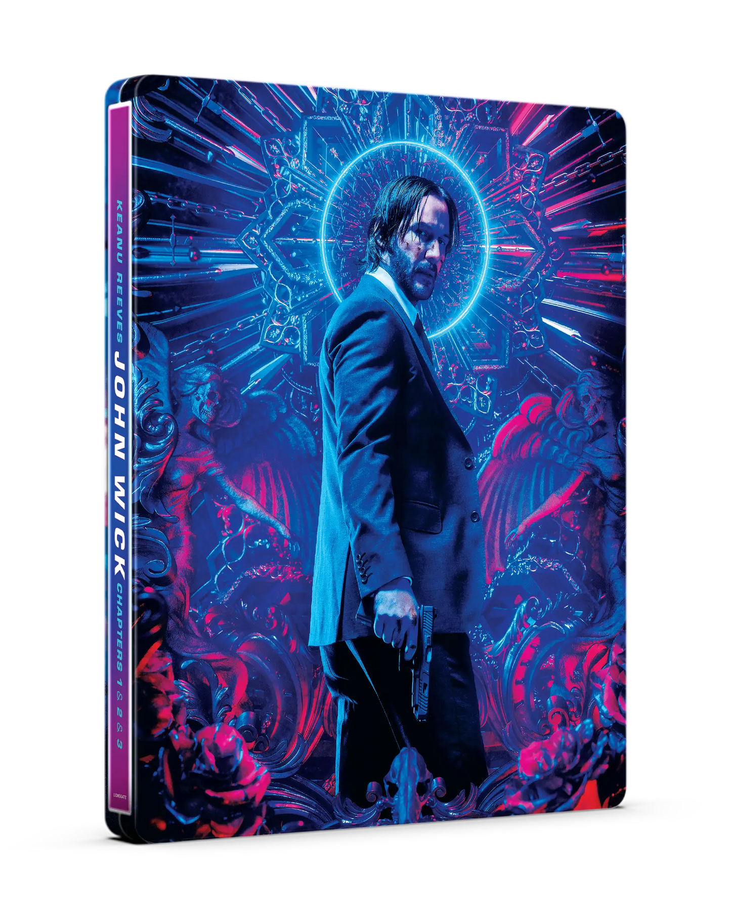 John Wick: Chapters 1–3 - Limited Edition Steelbook (4K Ultra HD + Digital) — product image 4