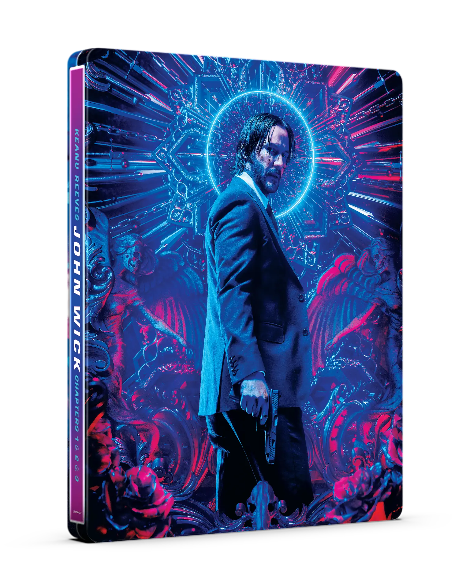 John Wick: Chapters 1–3 - Limited Edition Steelbook (4K Ultra HD + Digital) — product image 4