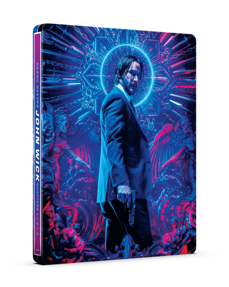 John Wick: Chapters 1–3 - Limited Edition Steelbook (4K Ultra HD + Digital) — product image 4