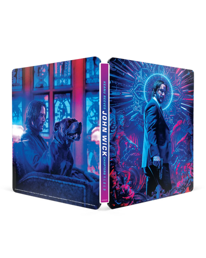 John Wick: Chapters 1–3 - Limited Edition Steelbook (4K Ultra HD + Digital) — product image 6