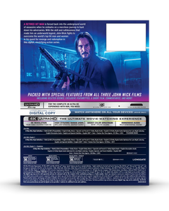 John Wick: Chapters 1–3 - Limited Edition Steelbook (4K Ultra HD + Digital) — product image 7