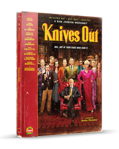 Knives Out - Limited Edition Steelbook (4K Ultra HD + Blu-ray + Digital)-2