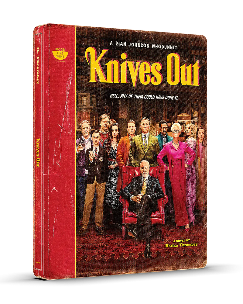 Knives Out - Limited Edition Steelbook (4K Ultra HD + Blu-ray + Digital)-5
