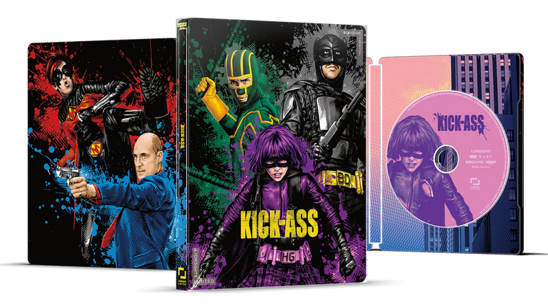 Kick-Ass: Unmasked Edition - Limited Edition Steelbook (4K UHD + Blu-ray + Digital)-1
