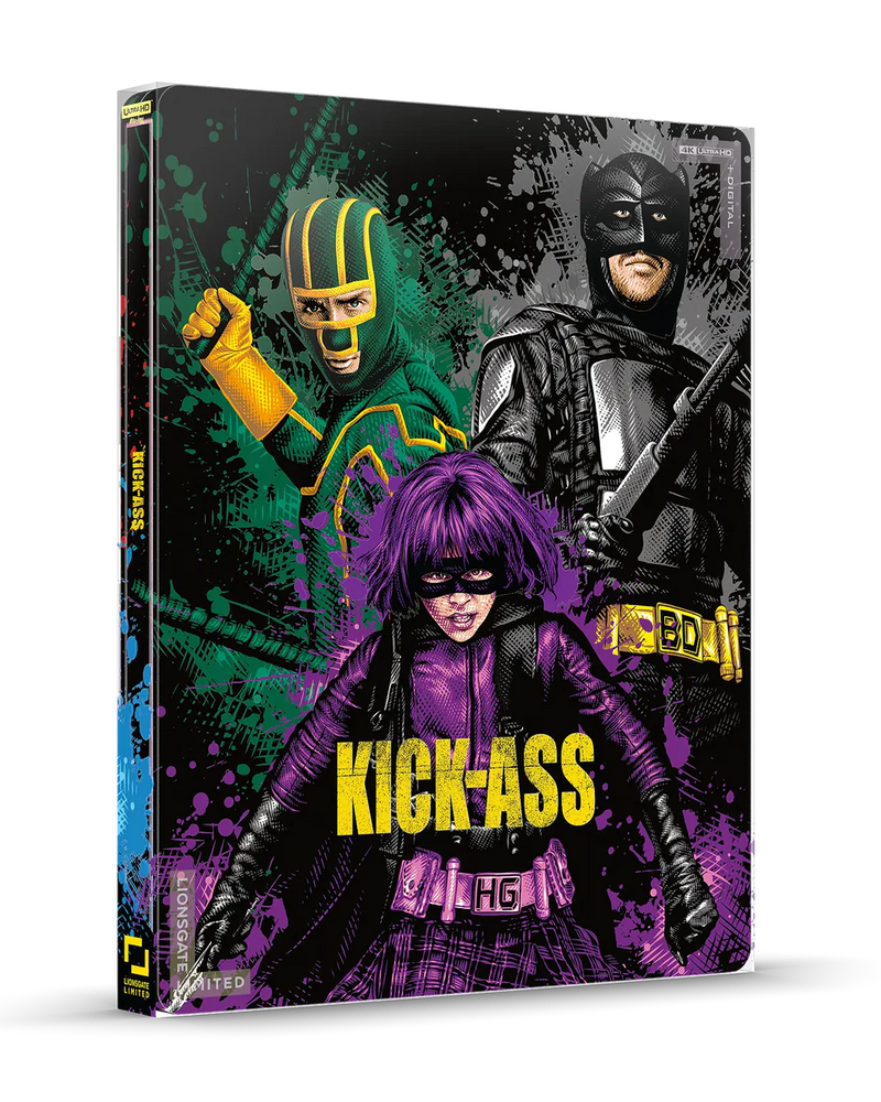 Kick-Ass: Unmasked Edition - Limited Edition Steelbook (4K UHD + Blu-ray + Digital)-2