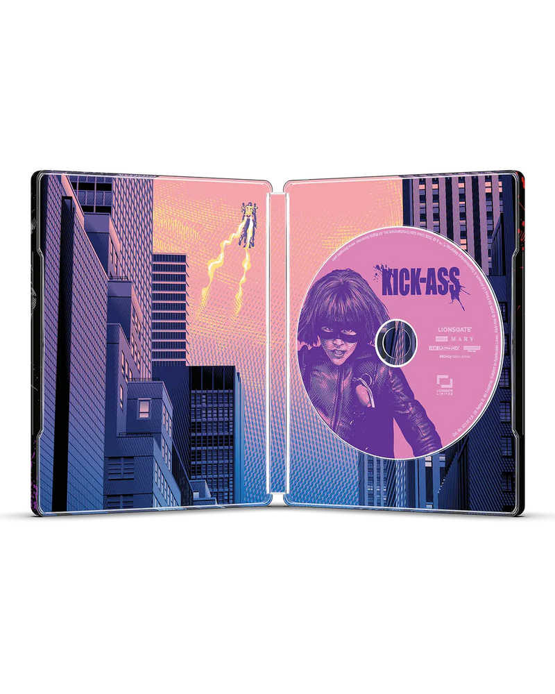 Kick-Ass: Unmasked Edition - Limited Edition Steelbook (4K UHD + Blu-ray + Digital)-3