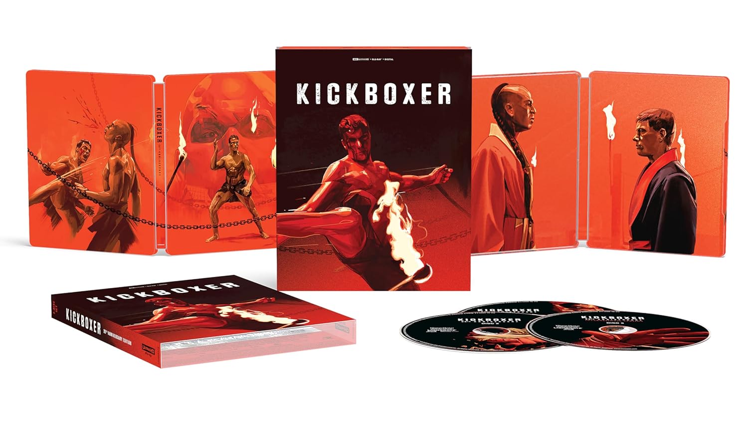 Kickboxer - Limited Edition Steelbook (4K Ultra HD + Blu-ray + Digital)