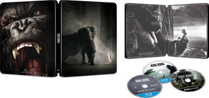 King Kong (2005) - Limited Edition Steelbook (4K Ultra HD + Blu-ray + Digital)