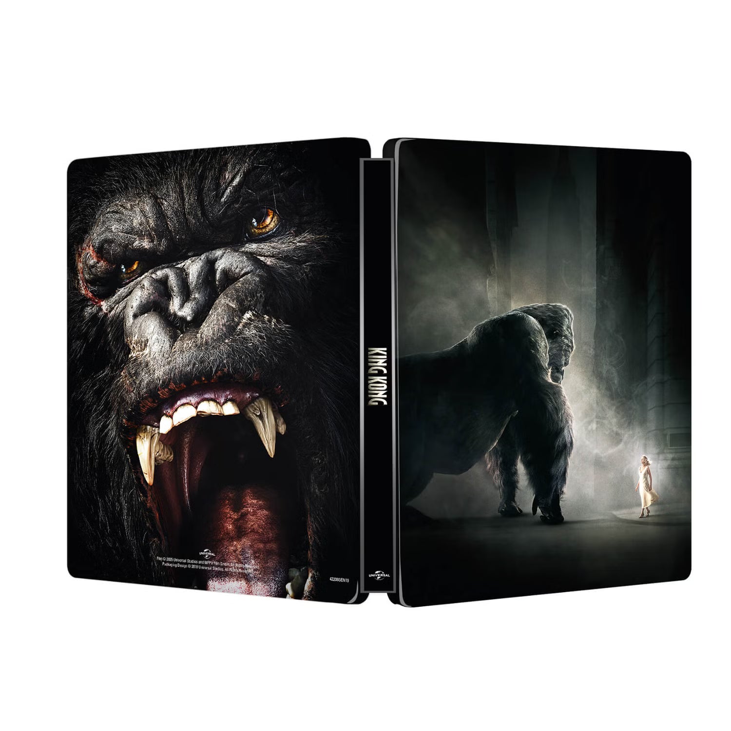 King Kong (2005) - Limited Edition Steelbook (4K Ultra HD + Blu-ray + Digital)-3