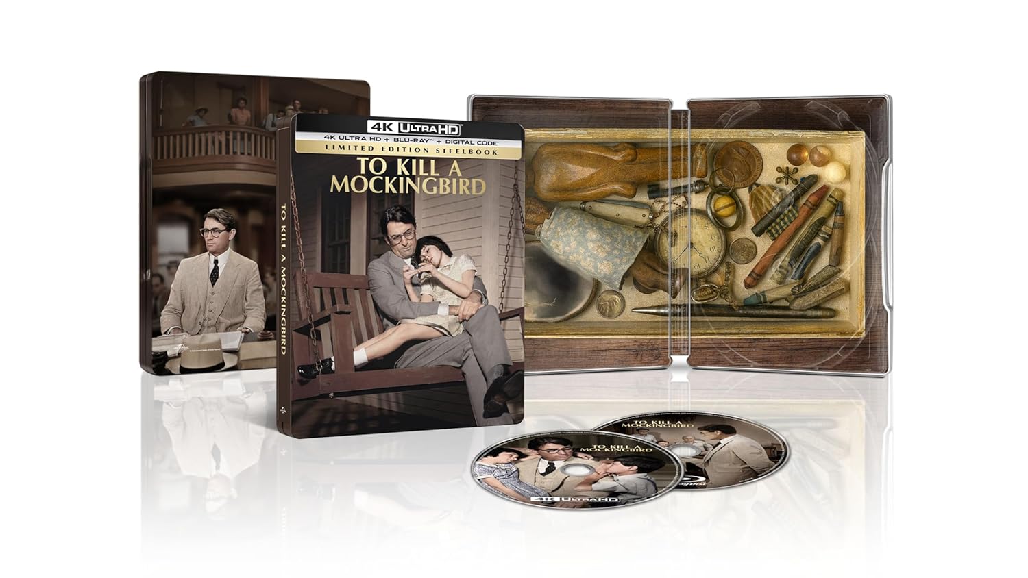 To Kill a Mockingbird  - Limited Edition Steelbook (4K Ultra HD + Blu-ray + Digital)