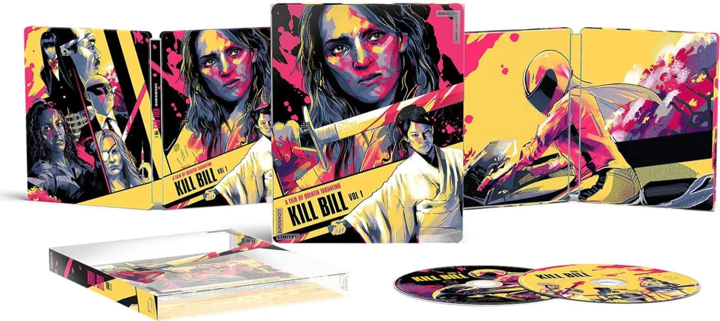 Kill Bill: Volume 1 - Limited Edition Steelbook (4K Ultra HD + Blu-ray)