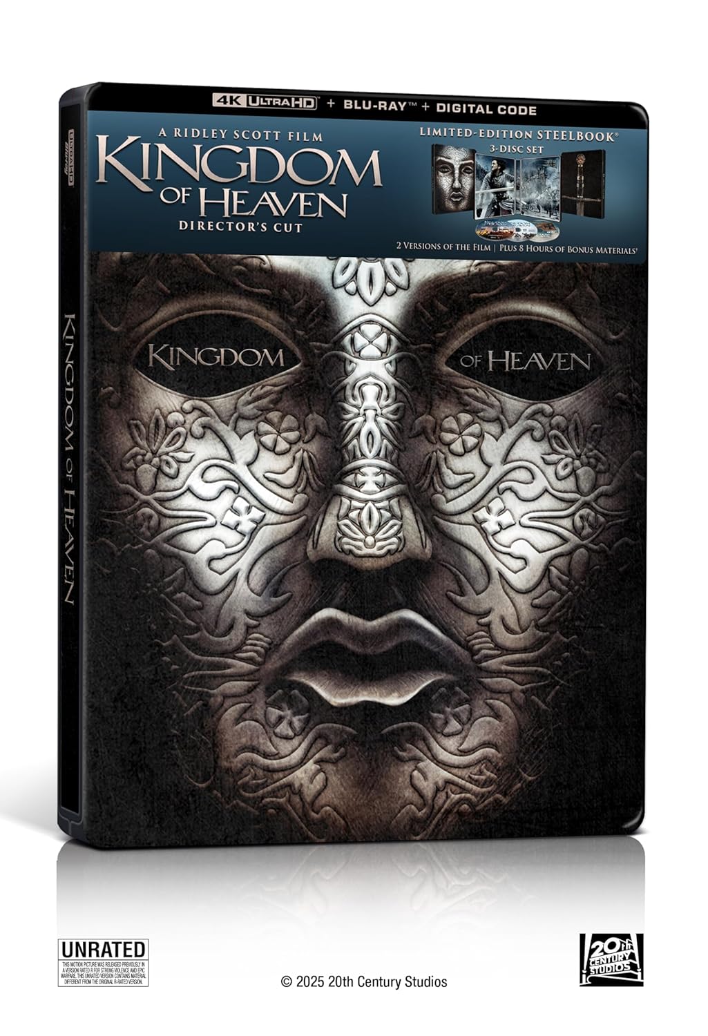 Kingdom Of Heaven - Limited Edition Steelbook (4K Ultra HD + Blu-ray + Digital)
