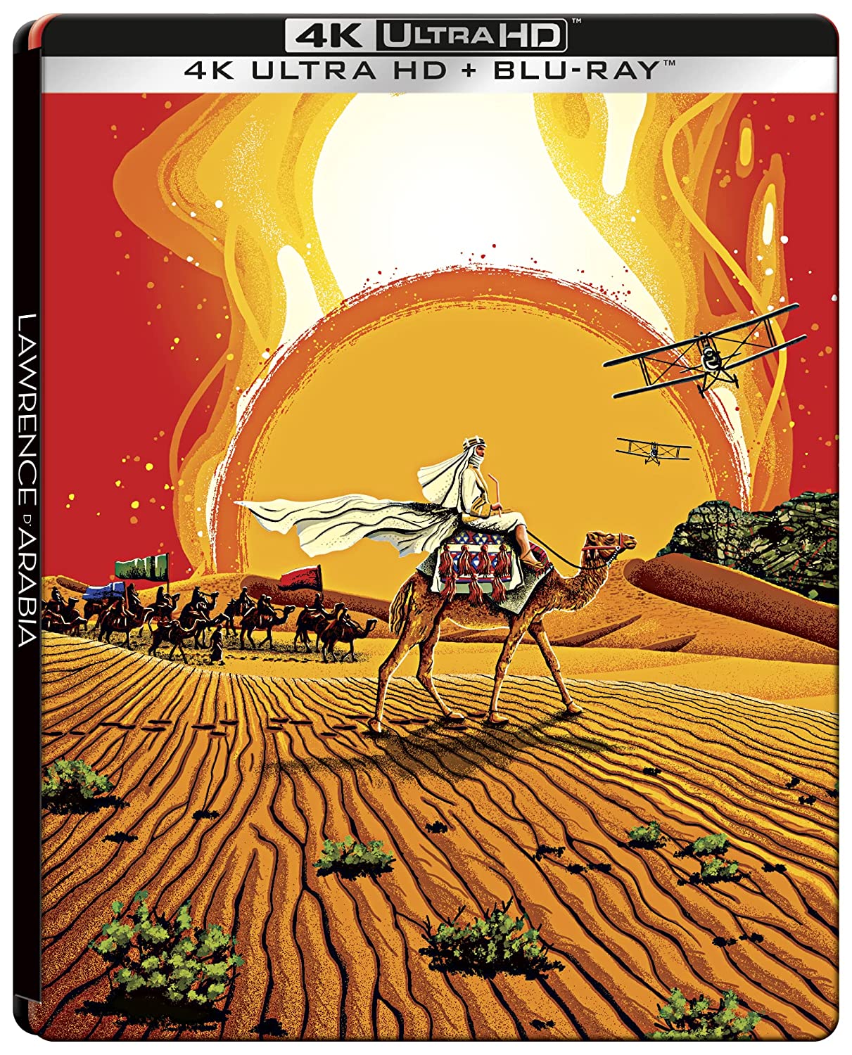 Lawrence of Arabia 60th Anniversary Steelbook front