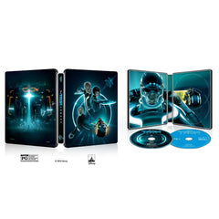 Tron Legacy - Limited Edition Steelbook (4K Ultra HD + Blu-ray + Digital)-1