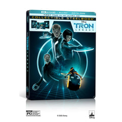 Tron Legacy - Limited Edition Steelbook (4K Ultra HD + Blu-ray + Digital)-2