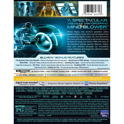 Tron Legacy - Limited Edition Steelbook (4K UHD + Blu-ray + Digital)
