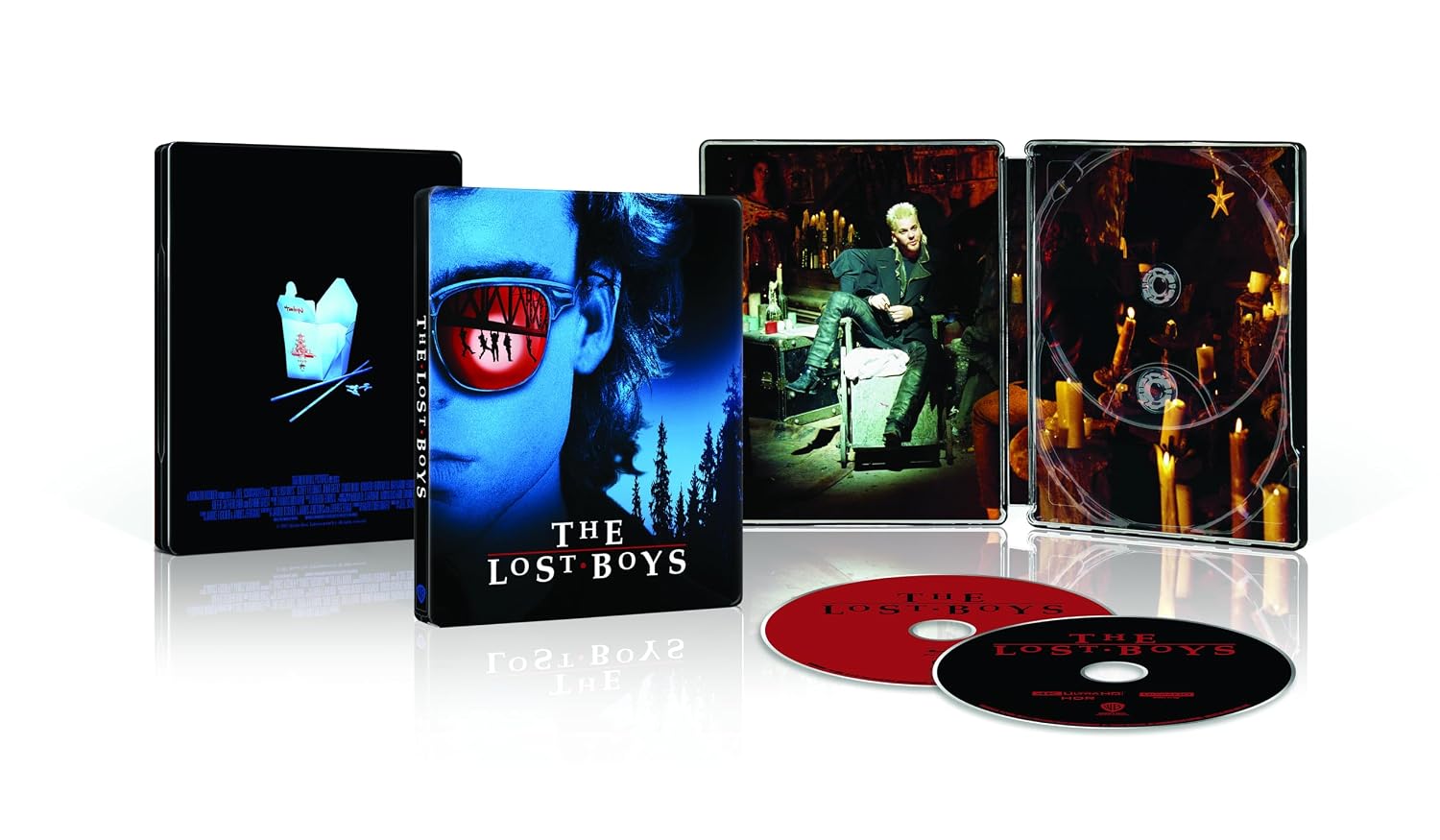 The Lost Boys limited edition steelbook 4K Ultra HD package back