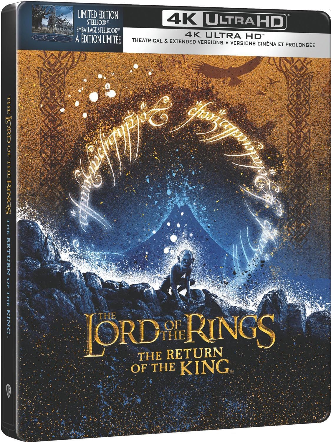 The Lord of the Rings: The Return of the King (Extended & Theatrical) - Limited Edition Steelbook (4K Ultra HD)