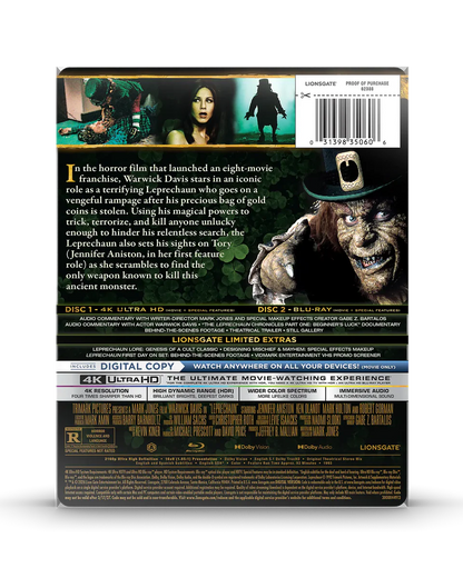 Leprechaun - Limited Edition Steelbook (4K Ultra HD + Blu-ray + Digital)