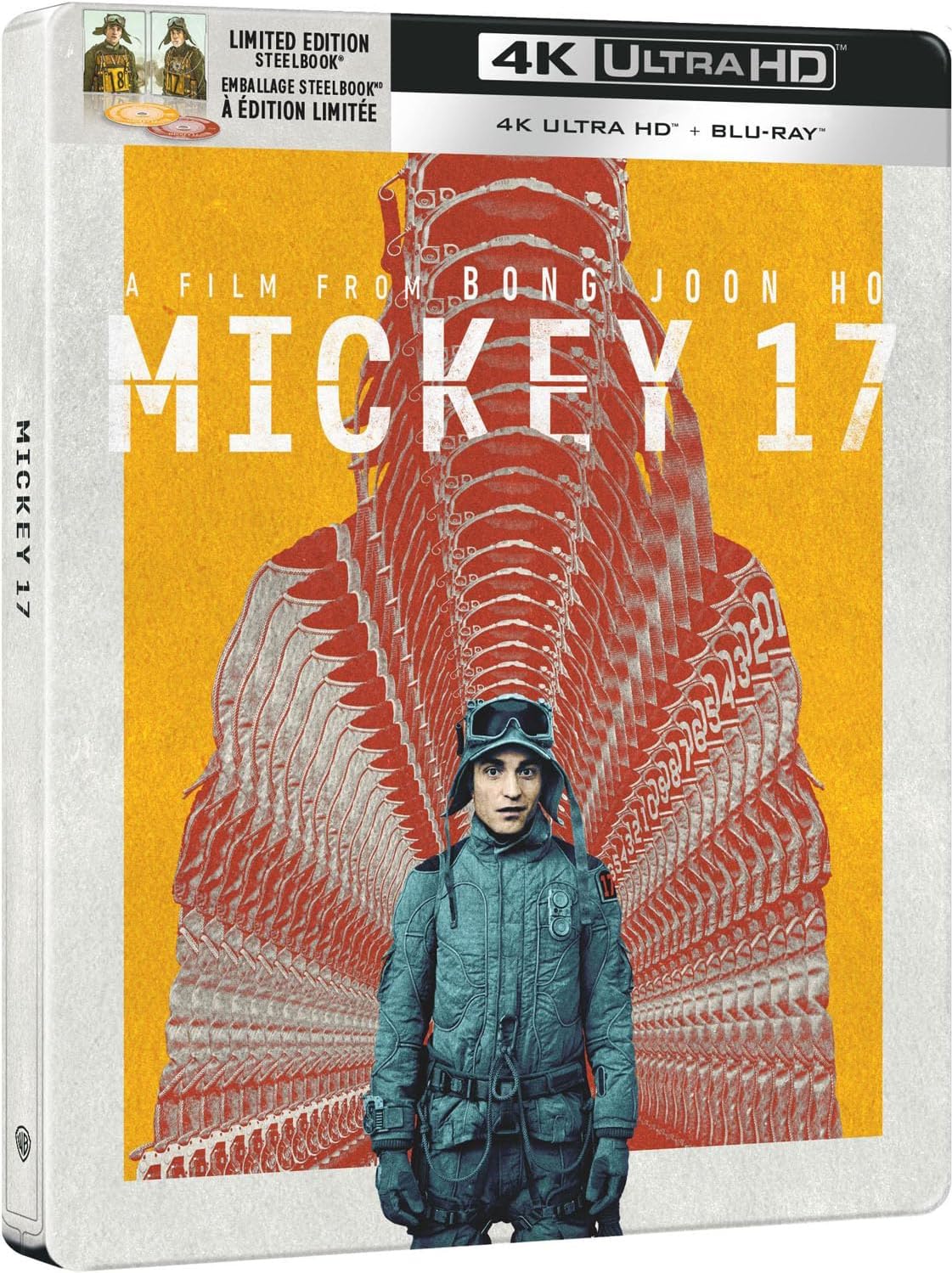 Mickey 17 - Limited Edition Steelbook (4K Ultra HD + Blu-ray)