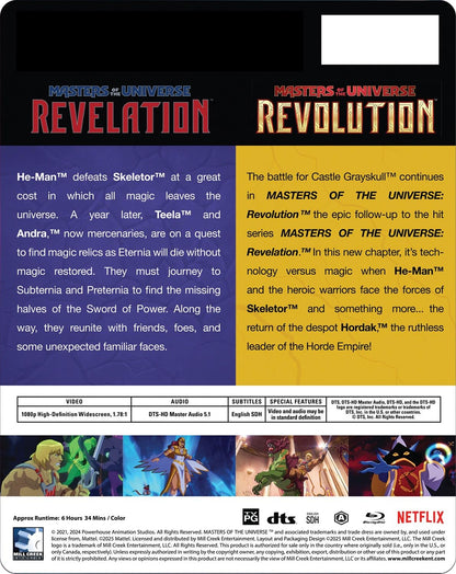 Masters of the Universe: Revelation + Revolution - Limited Edition Steelbook (Blu-ray)