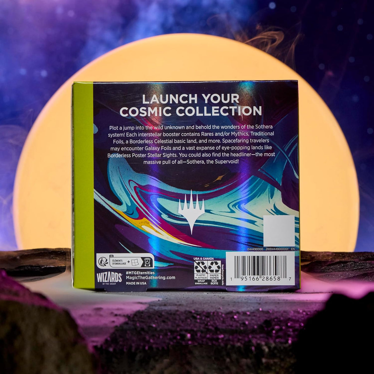Magic: The Gathering Edge of Eternities Collector Booster Box back