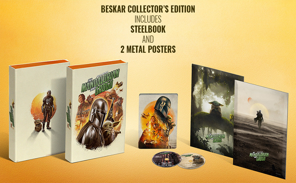 The Mandalorian and Grogu Beskar Collector’s Edition contents