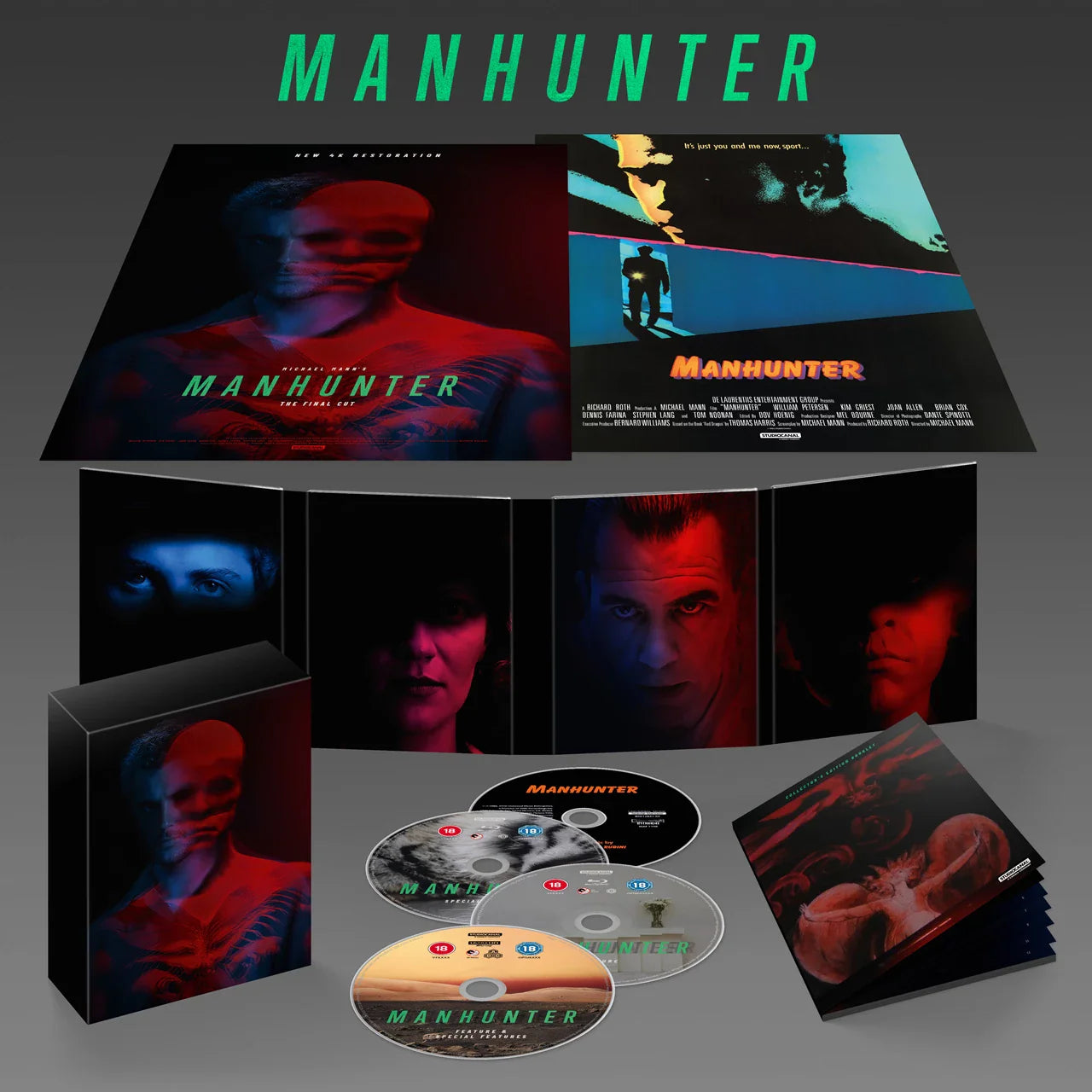 Manhunter: The Final Cut - Limited Collector's Edition (4K Ultra HD) — physical product view 1