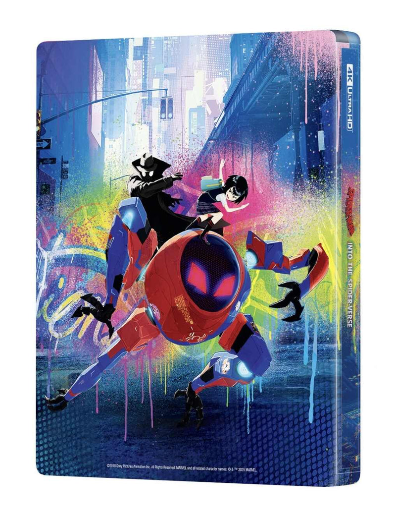 Spider-Man: Into the Spider-Verse - Manta Lab Exclusive Steelbook [Full Slip] (4K UHD + Blu-ray)-4
