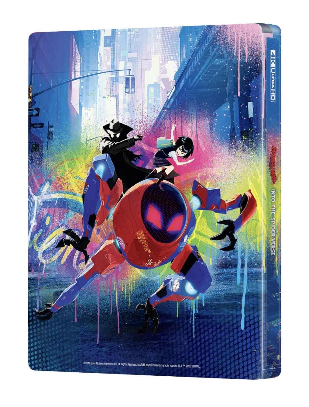 Spider-Man: Into the Spider-Verse - Manta Lab Exclusive Steelbook [Double Lenticular Full Slip A] (4K UHD + Blu-ray)