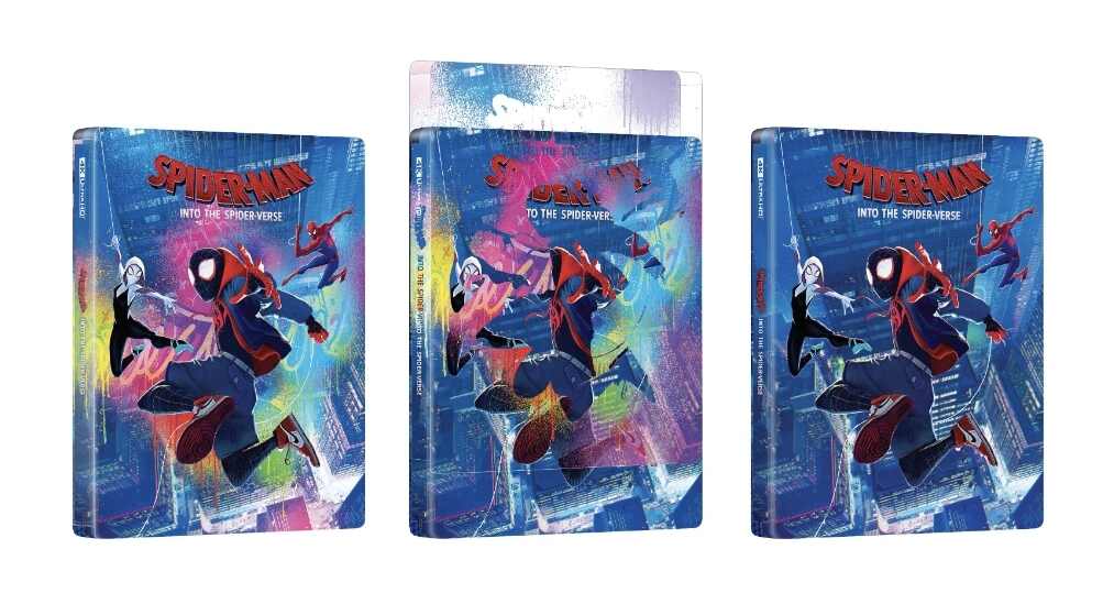 Spider-Man: Into the Spider-Verse - Manta Lab Exclusive Steelbook [Double Lenticular Full Slip B] (4K UHD + Blu-ray)