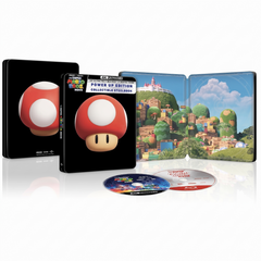 The Super Mario Bros. Movie - Power Up Edition Collectible Steelbook (4K Ultra HD + Blu-ray + Digital)-1