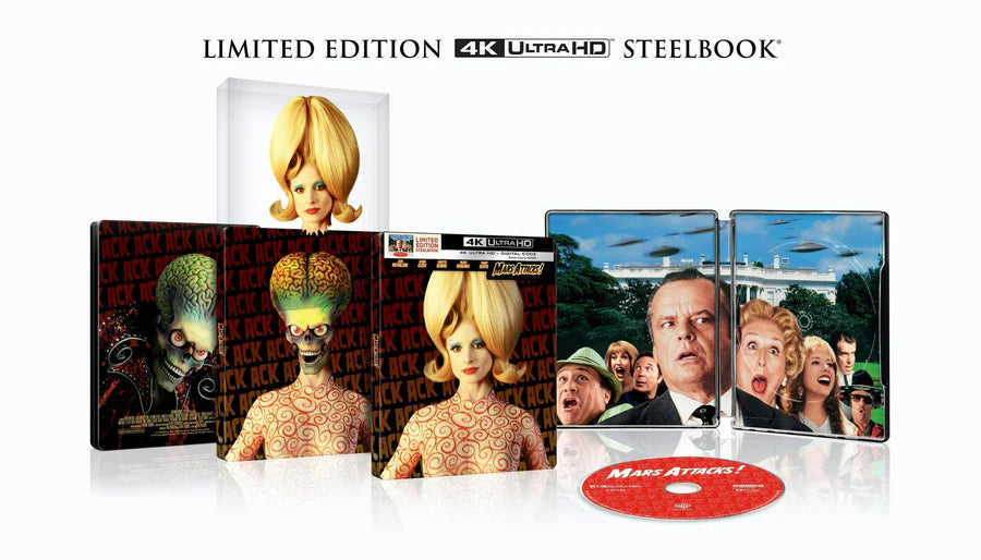 Mars Attacks! - Limited Edition Steelbook (4K Ultra HD + Digital)